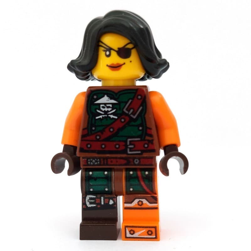Lego Minifigure Cyren in Belt Outfit Ninjago