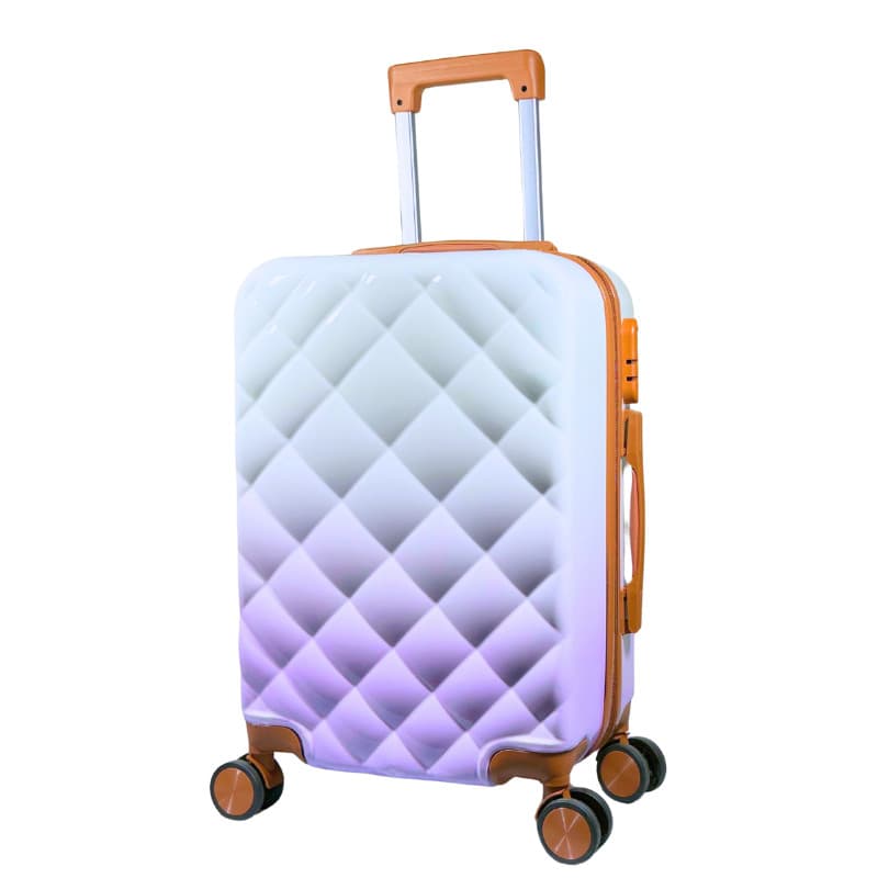 Mala de Bordo Compacta e Resistente ABS + PC - (55x35x22cm) com Rodinhas 360º