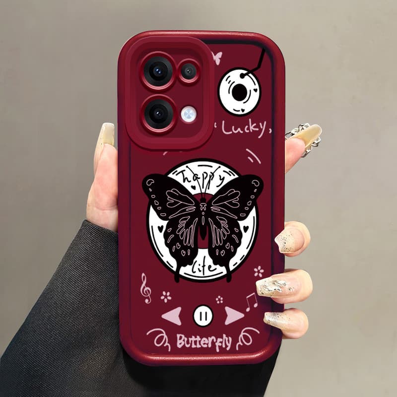 Capa Para OPPO Reno 13 5G Reno 13F 4G Reno 13F 5G Capa silicone Case Protetora Capinha Capas