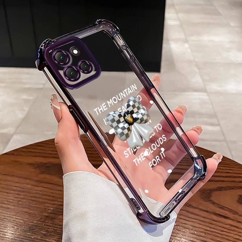 Capa Para Motorola Moto G86 5G Capa Transparente silicone Case Protetora Capas