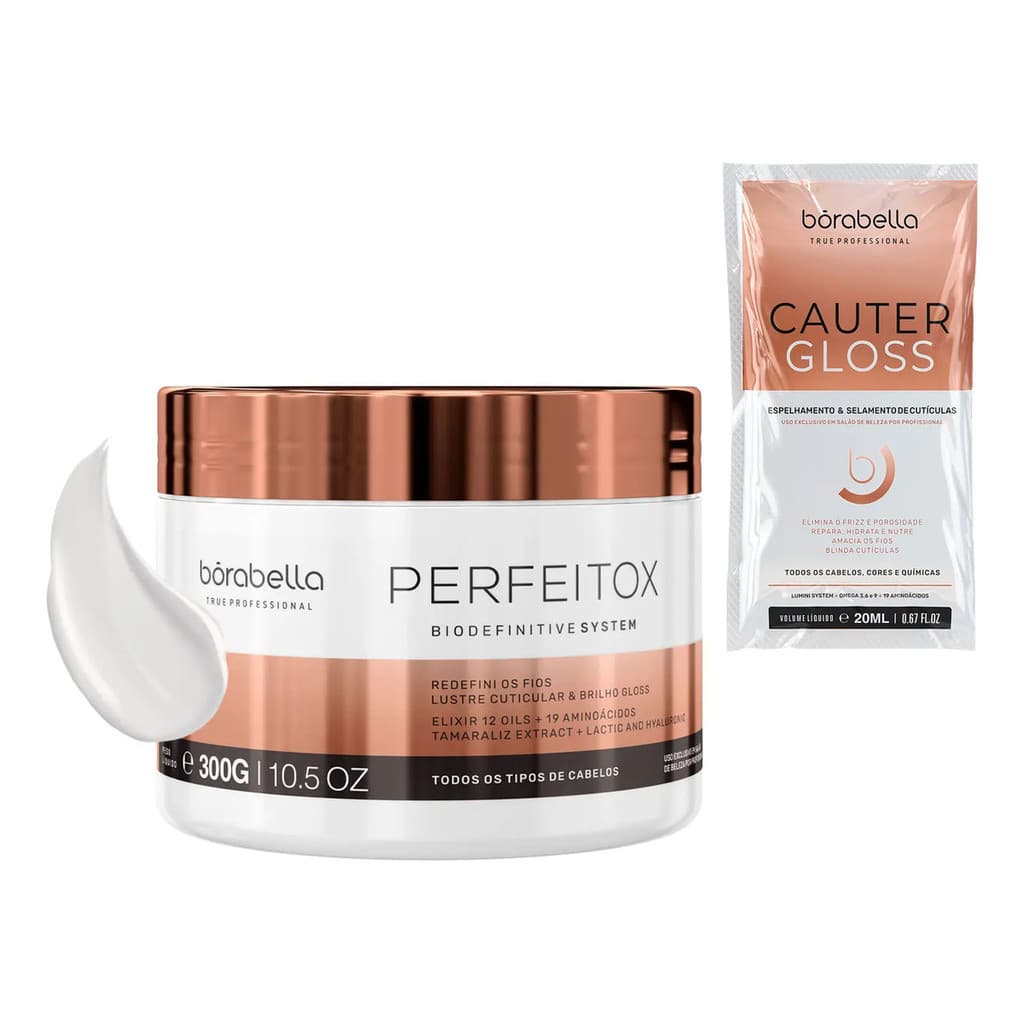 Borabella Perfeitox Alinhamento E Nutrição 12 Oils - 300g