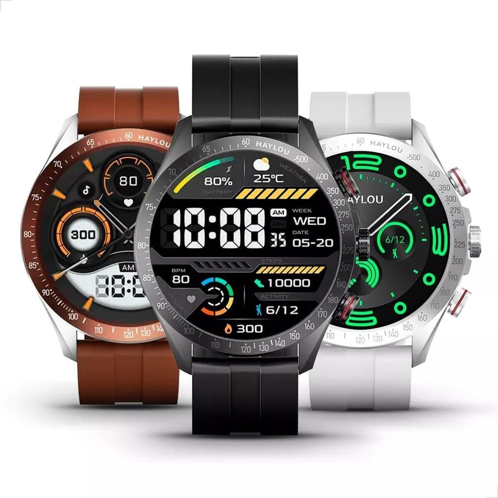 Smartwatch Haylou Solar Pro com Tela AMOLED e Monitoramento de Saúde
