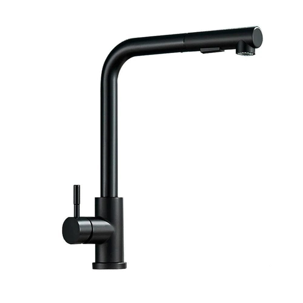 Torneira para Cozinha Gourmet em Aço Misturador Monocomando Extensível