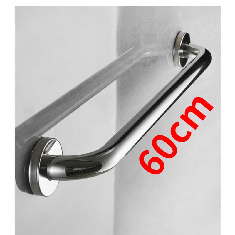 60 cm Alça de Apoio Banheiro Barra Inox 60cm Cadeirante Idoso Deficiente Acessibilidade 4.81mil+ Vendido(s) - 1 peça