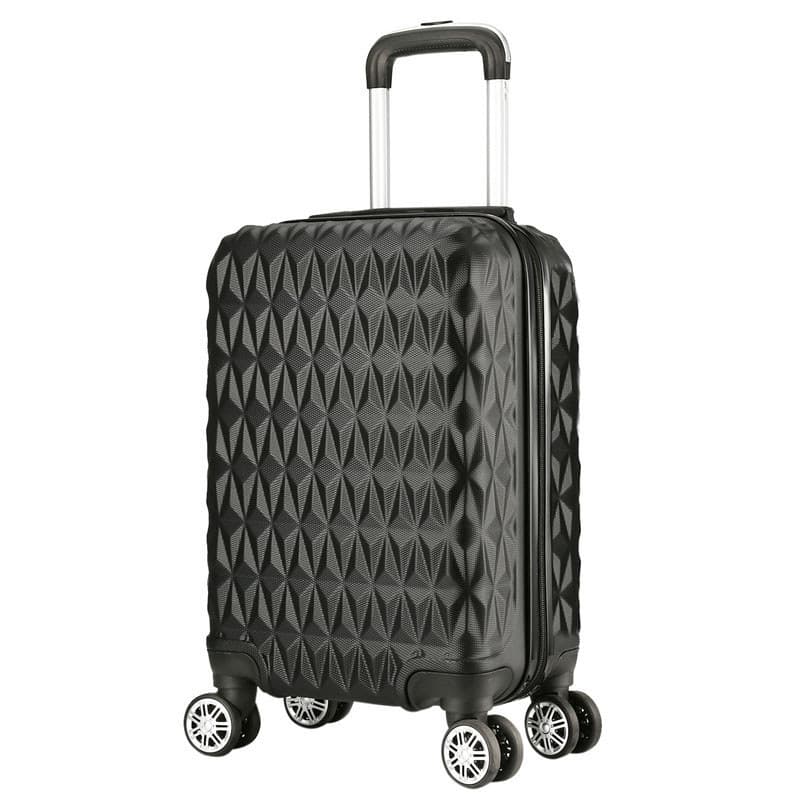 Conjunto Mala de Viagem Bordo P+ Em ABS C/Rodinhas 360º - Eagle