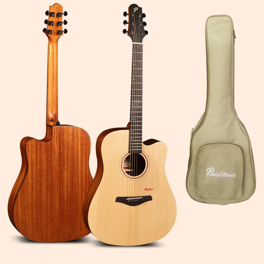 Violão Pearl River S26-DC EQ Elétrico Acústico Cutaway