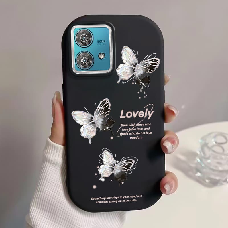 Capa Para Motorola MOTO Edge 40 Neo Capa silicone Case Protetora Capinha Capas