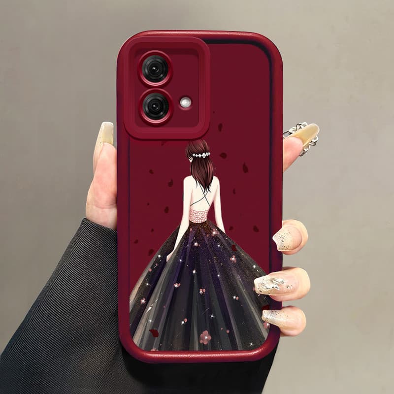 Capa Para Motorola Moto G84 5G Capa silicone Case Protetora Capinha Capas