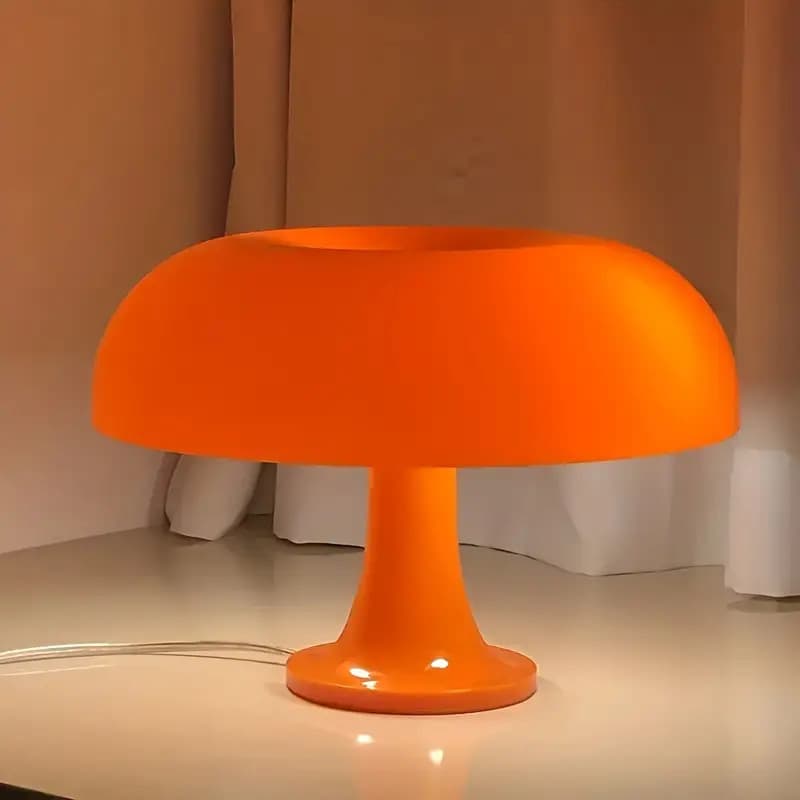 Abajur de Led Cogumelo Luminária Retrô USB para Estudo Quarto Sala Decoração Vintage Recarregável com cupom 4.8 Avaliaçã