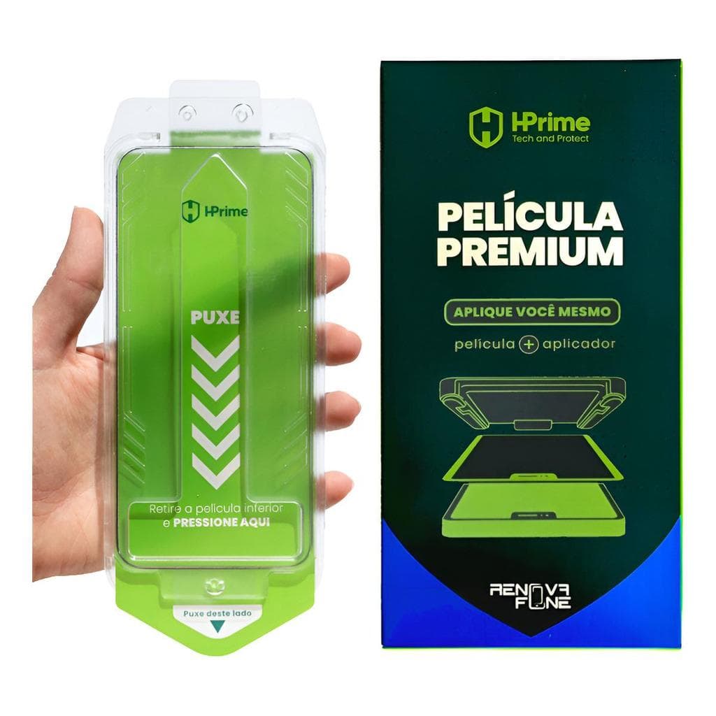 Pelicula Hprime Com Aplicador Para iPhone 17 Pro Max