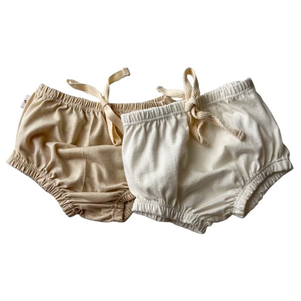 Leve 2 Bloomers Unissex (3-6 meses) Tapa Fralda de Bebê Unissex