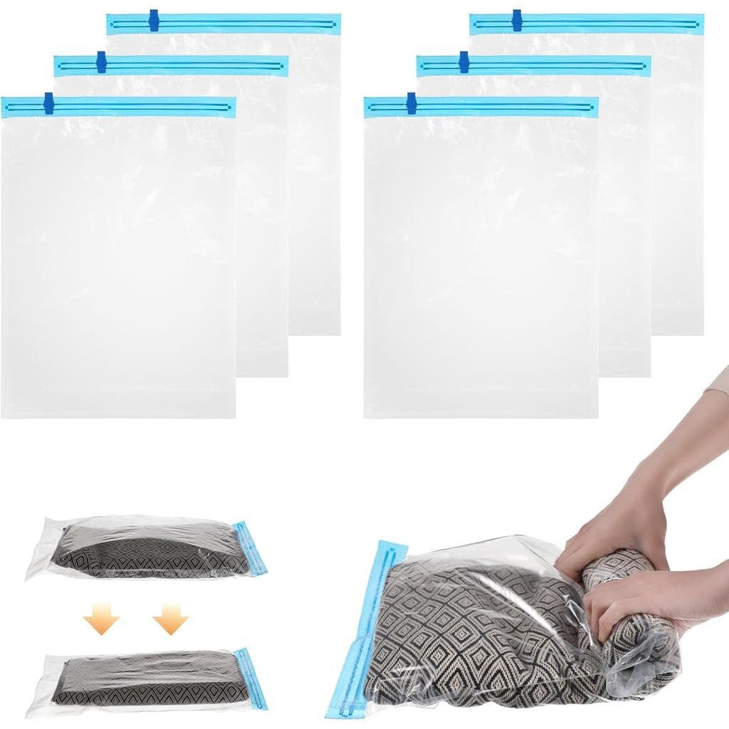 Saco Organizador a Vácuo para Roupa Cobertor Viagem