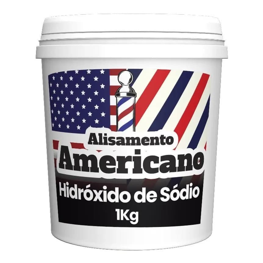 Creme Alisante Instantâneo, Alisamento Americano White 1kg