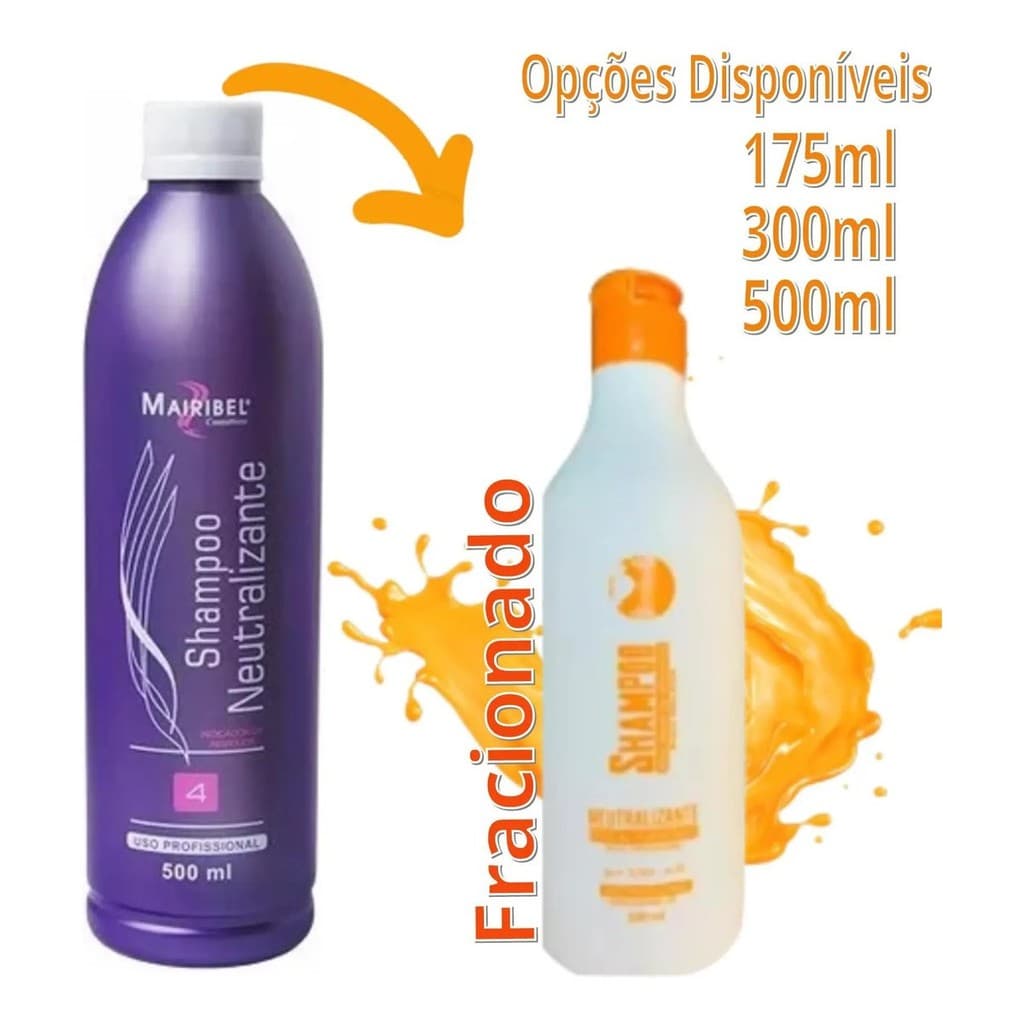 Shampoo Neutralizante 500ml Indicador De Residuos Juzy