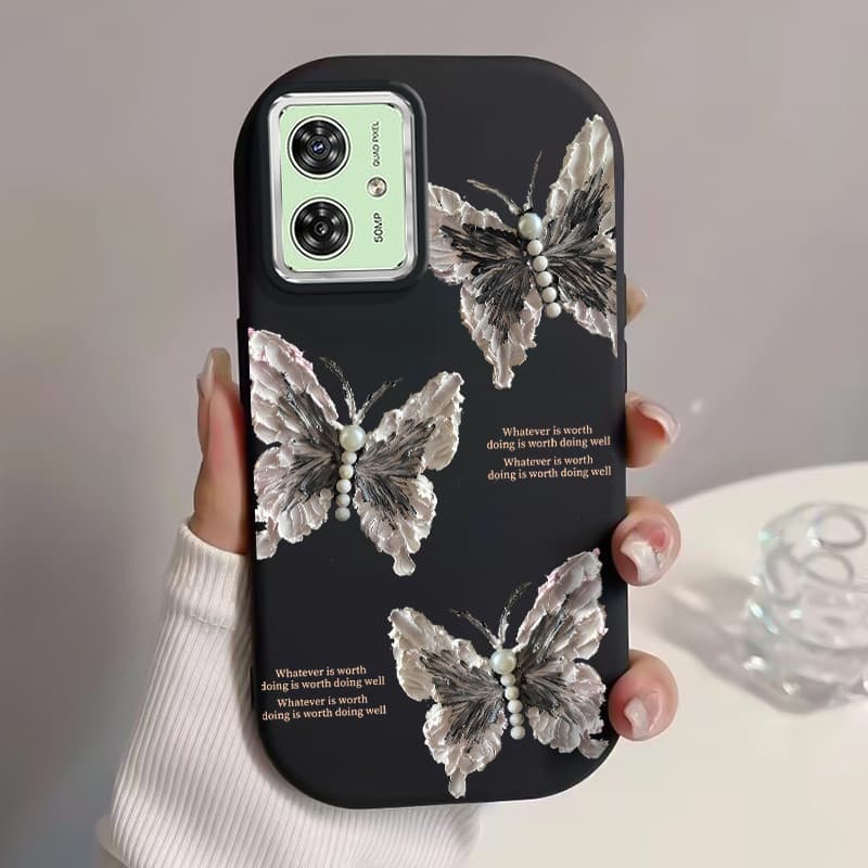 Capa Para Motorola MOTO G54 Power G64 G55 5G Capa silicone Case Protetora Capinha Capas