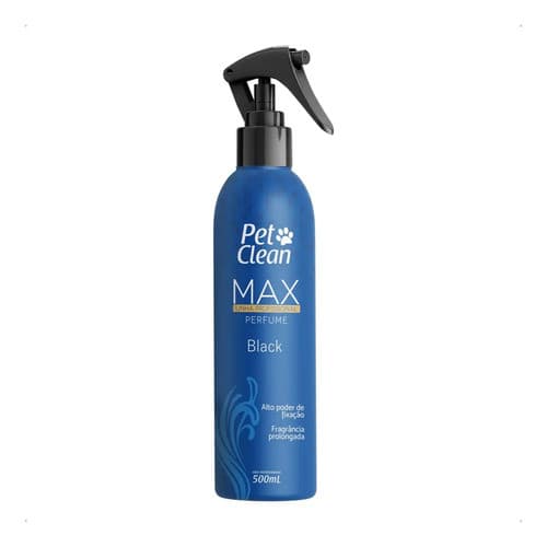 Pet Clean Essência Black Perfume Para Cães E Gatos Pet 500ml