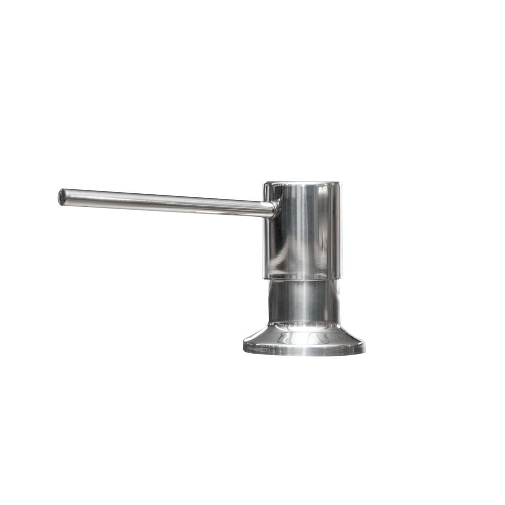 Dispenser Dosador Exclusive para Bancada 500ml Em Aço Inox Polido