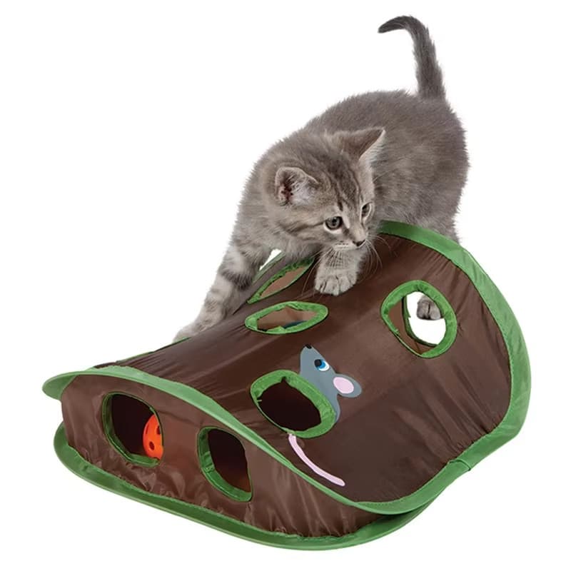 Brinquedo Para Gatos Esconderijo Toca Para Caça Interativo Vendido(s) - Variação:
