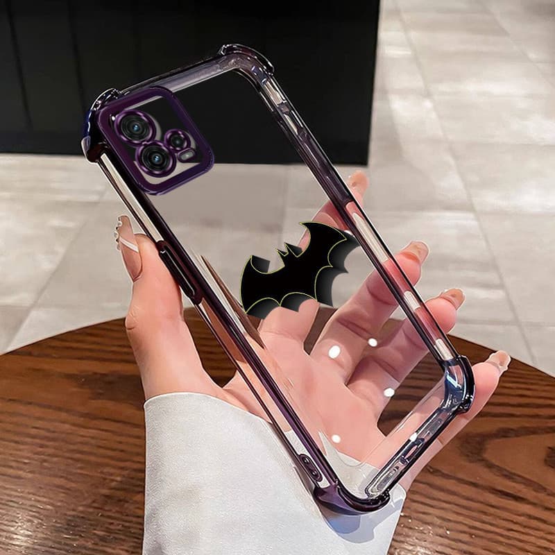 Capa Para Motorola Moto G72 Capa Transparente silicone Case Protetora Capas