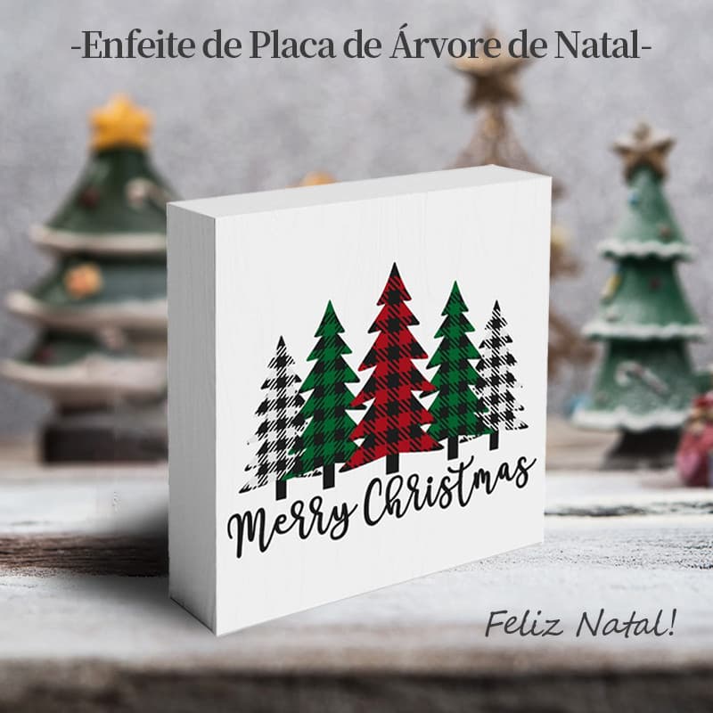 Decoração de mesa com logotipo de árvore de Natal Vendido(s) - Variação: