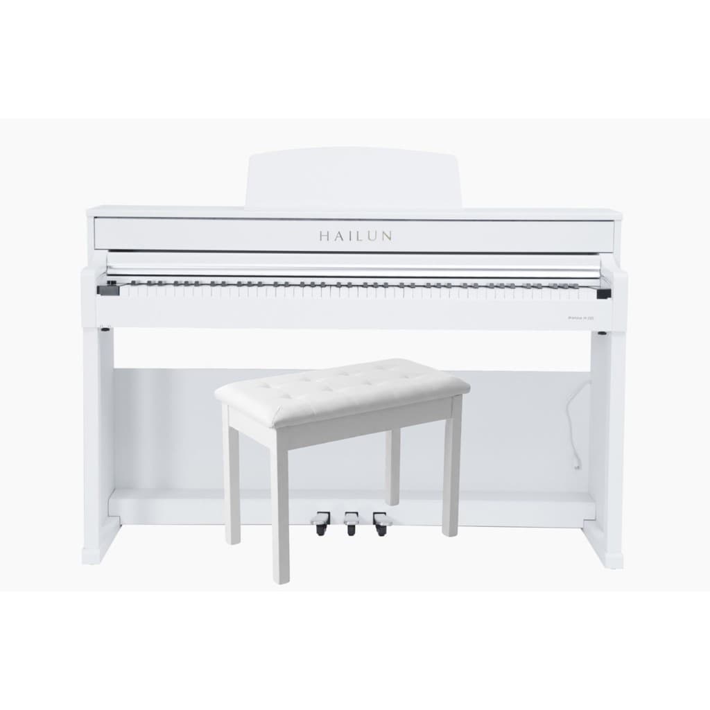Piano Digital Bulara-Hailun H205 | Som de Concerto com Ressonância em Abeto-Branco
