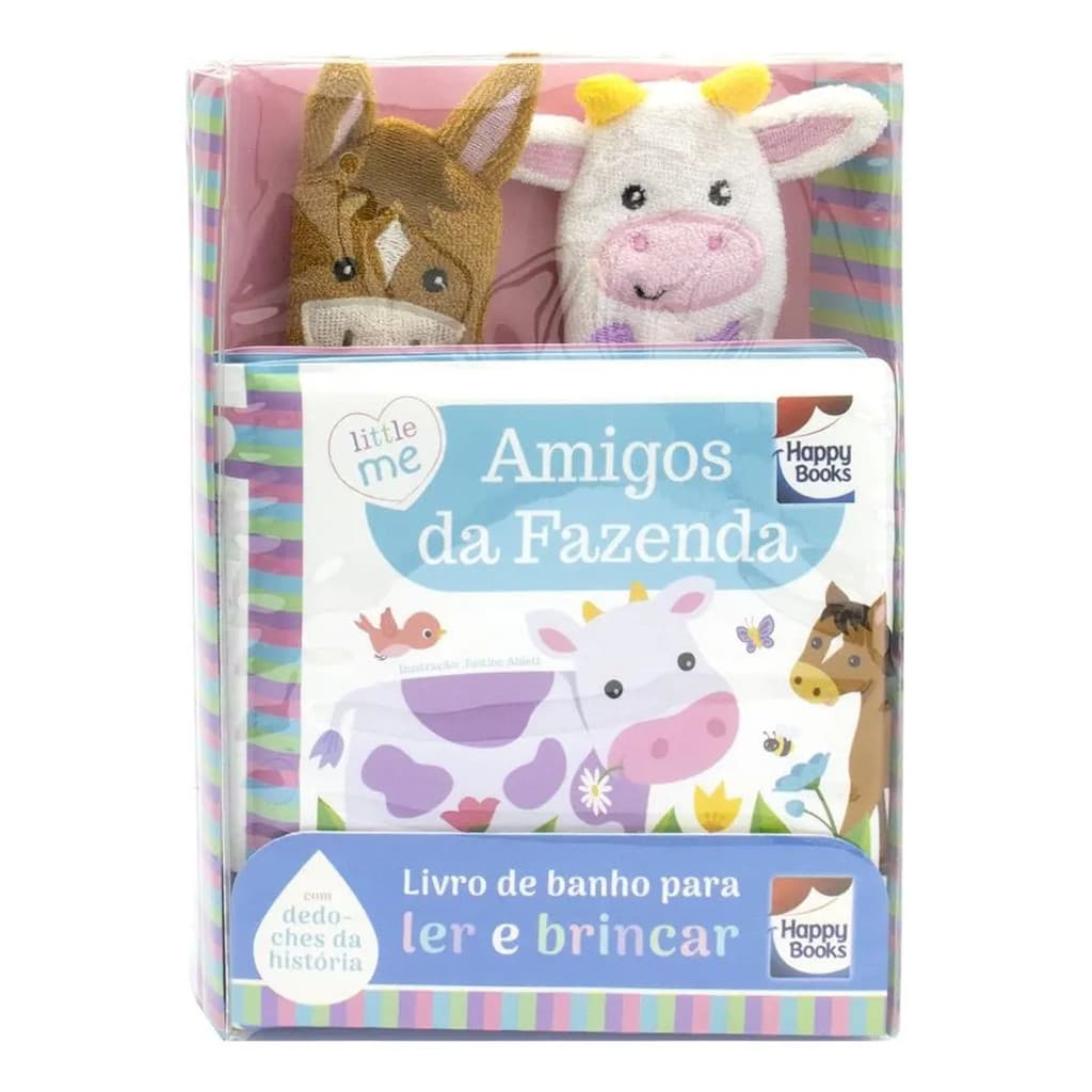 LIVRO LM MELHORES AMIGOS - UM LIVRO DE BANHO: AMIGOS DA FAZENDA INFANTIL