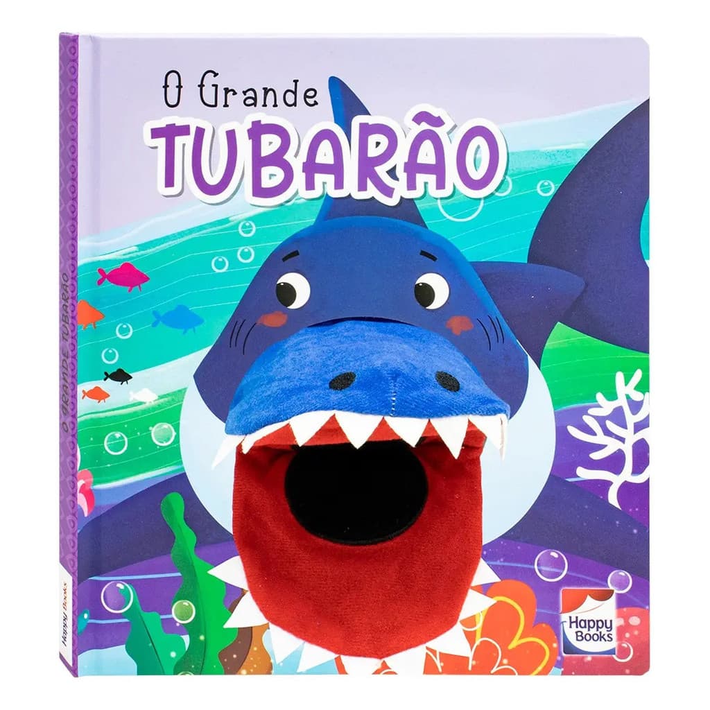 LIVRO AVENTURAS COM FANTOCHES: GRANDE TUBARAO, O INFANTIL