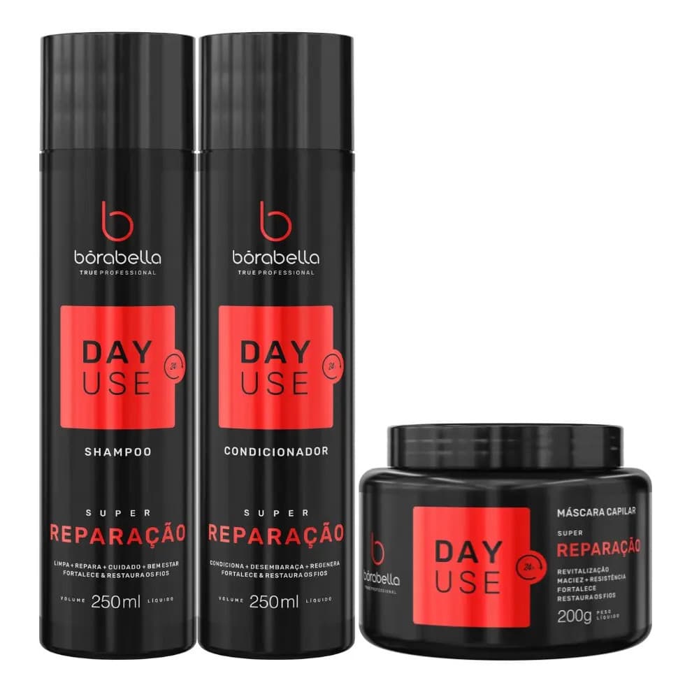 Bórabella Kit Day Use Super Reparação