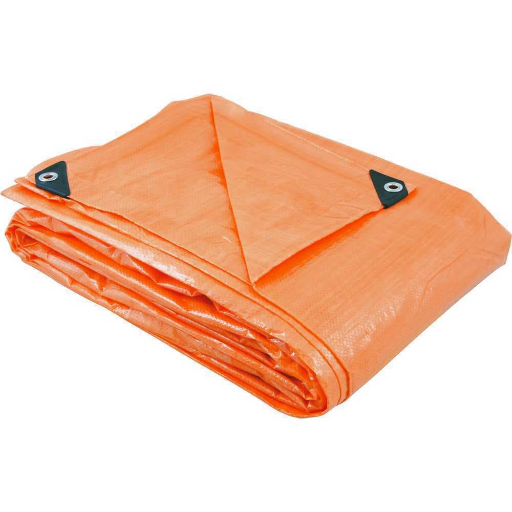 LONA DE POLIETILENO LARANJA 5 X 5 METROS 150 MICRA VONDER