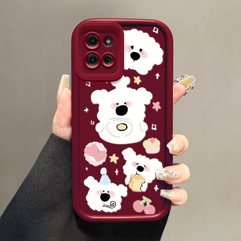 Capa Para Motorola Moto G75 5G Capa silicone Case Protetora Capinha Capas