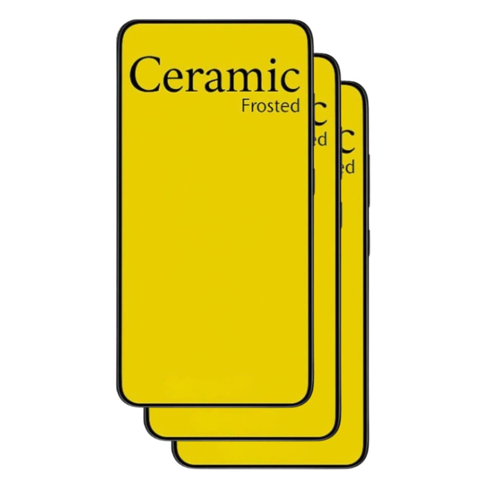 Kit Com 3x Película De Cerâmica Fosca Para Redmi A7