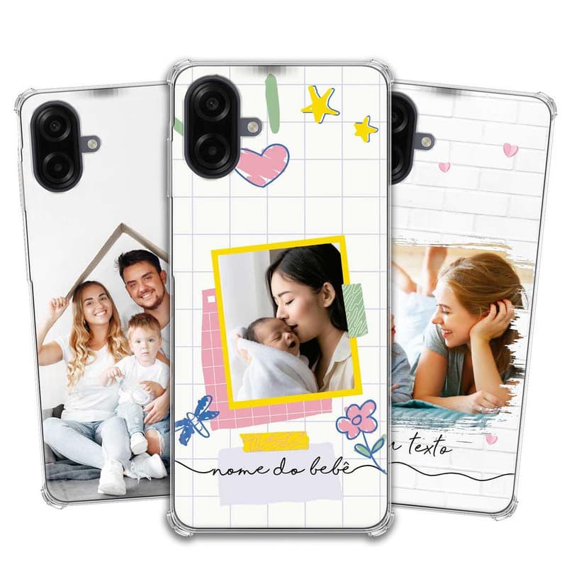 Capa Capinha - Samsung Galaxy A07 - Com Sua Foto Personalizada Anti-Impacto