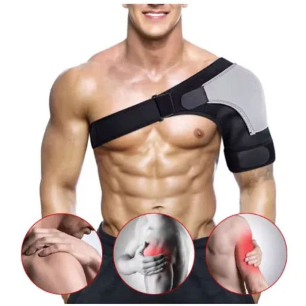 Ombreira Ortopédica Suporte Ombro Neoprene Ajustável Tenso