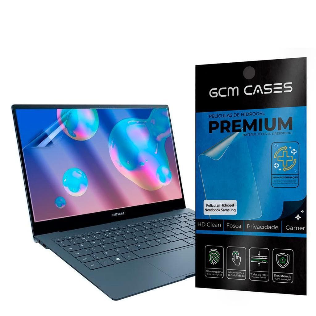 Película Hidrogel Invisível ou Fosca para Galaxy Book4 Pro 14" Matte - NP940XGK - Proteção Premium GCM Cases GCM Cases