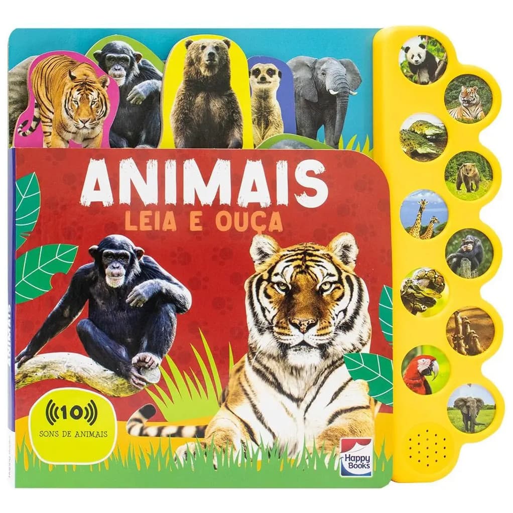 LIVRO LEIA E OUCA: ANIMAIS INFANTIL