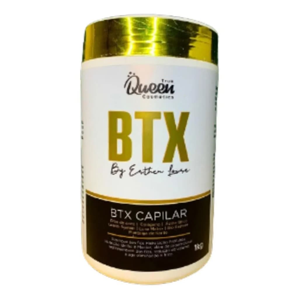 Btox Capilar Redutor De Volume True Queen Anti Frizz 1kg