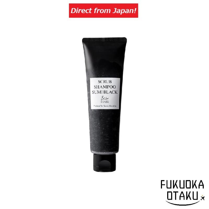&be Scrub Shampoo Sumi Black Sem Silicone Sem Sulfato Cuidado Capilar Japão【Direto do Japão】