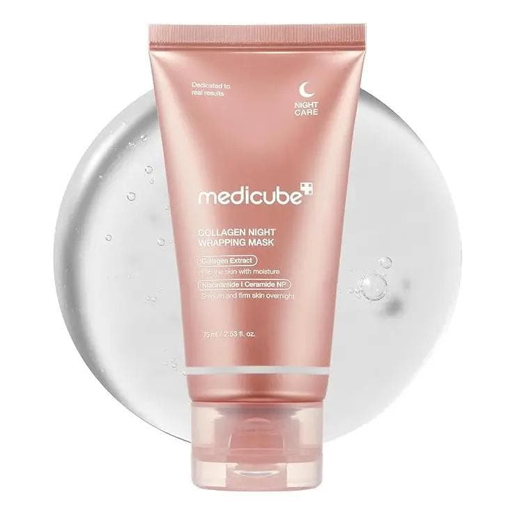 Medicube Night Colágeno Hidrolisado Para Pele Brilhante 75ml Momento De Aplicação Noite Todo Tipo De Pele