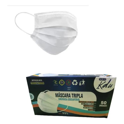 Medical Kdu Mascara Tripla Elastica Cx 50 Branca