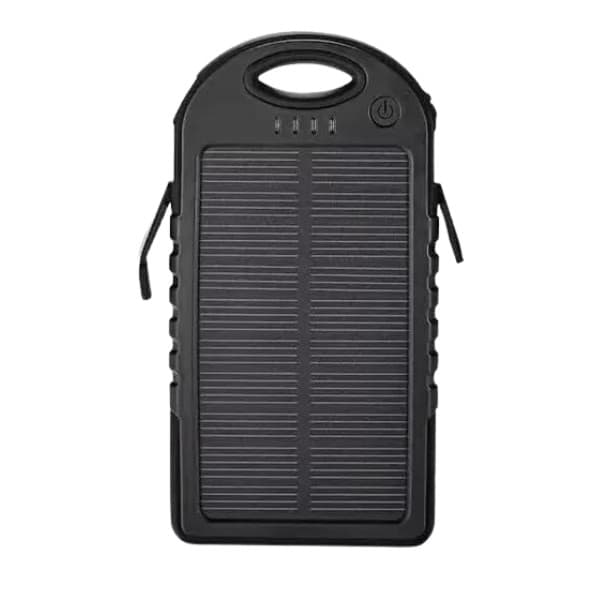 Carregador Portátil Power Bank Solar Usb Azul