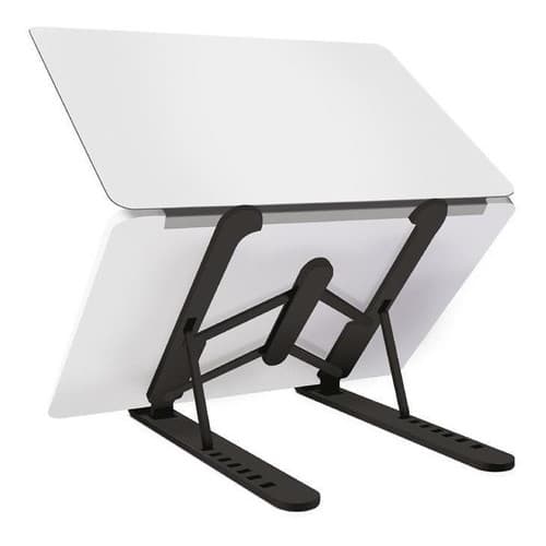 Suporte Para Notebook Dobrável 6 Ângulos Ajustáveis Base Emborrachada Original Oex SN101