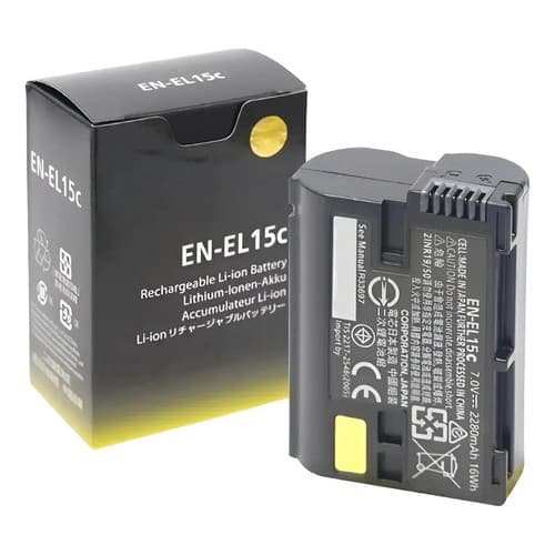 Kit Bateria En-el15c + Carregador Duplo Para Z5 Z6 Z7