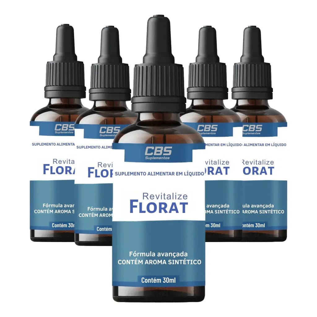 5 Revitalize Florat 150ml Equilibrio Intestinal Completo Envio Rápido