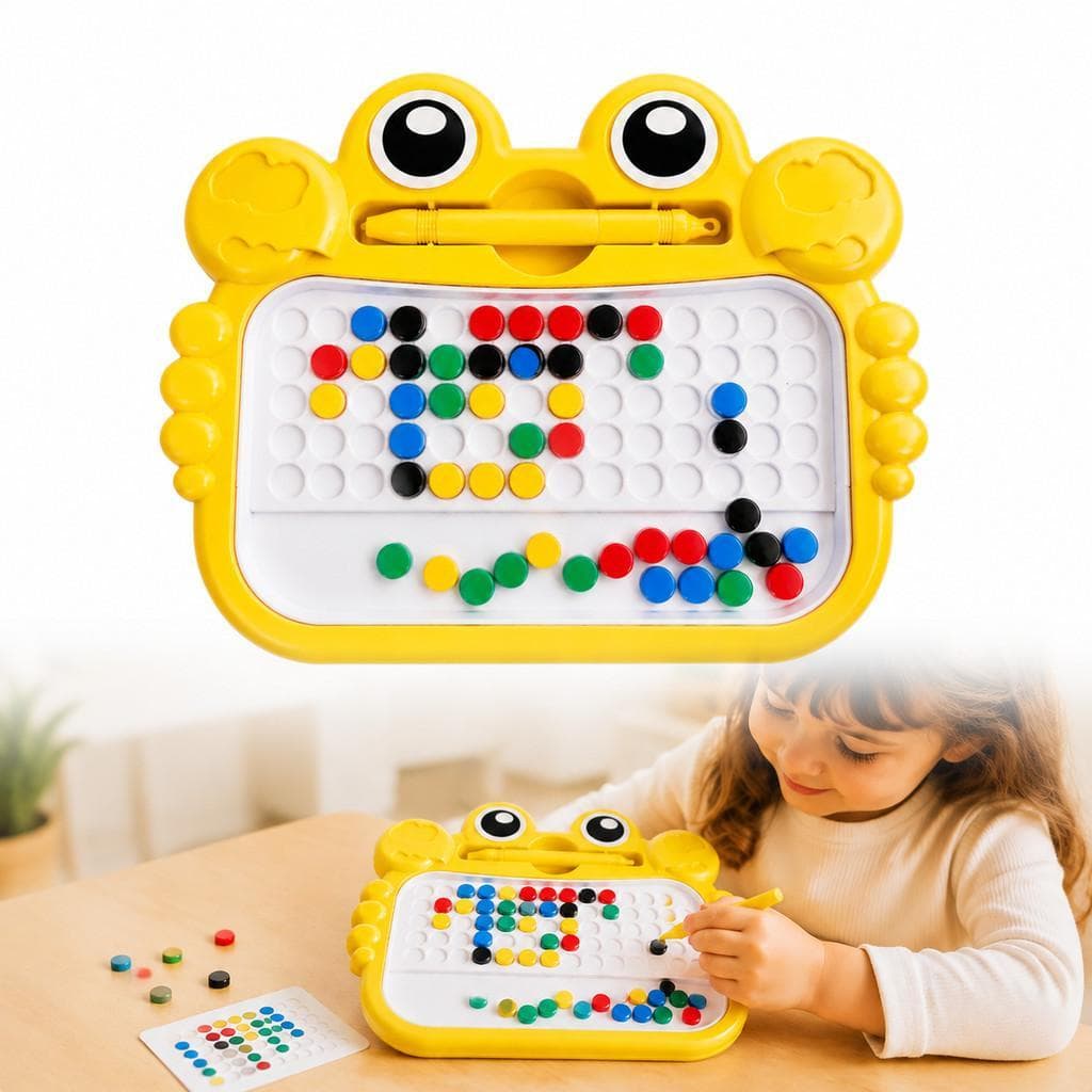 Brinquedo Magnético Infantil de Mosaico | Jogo Educativo Criativo