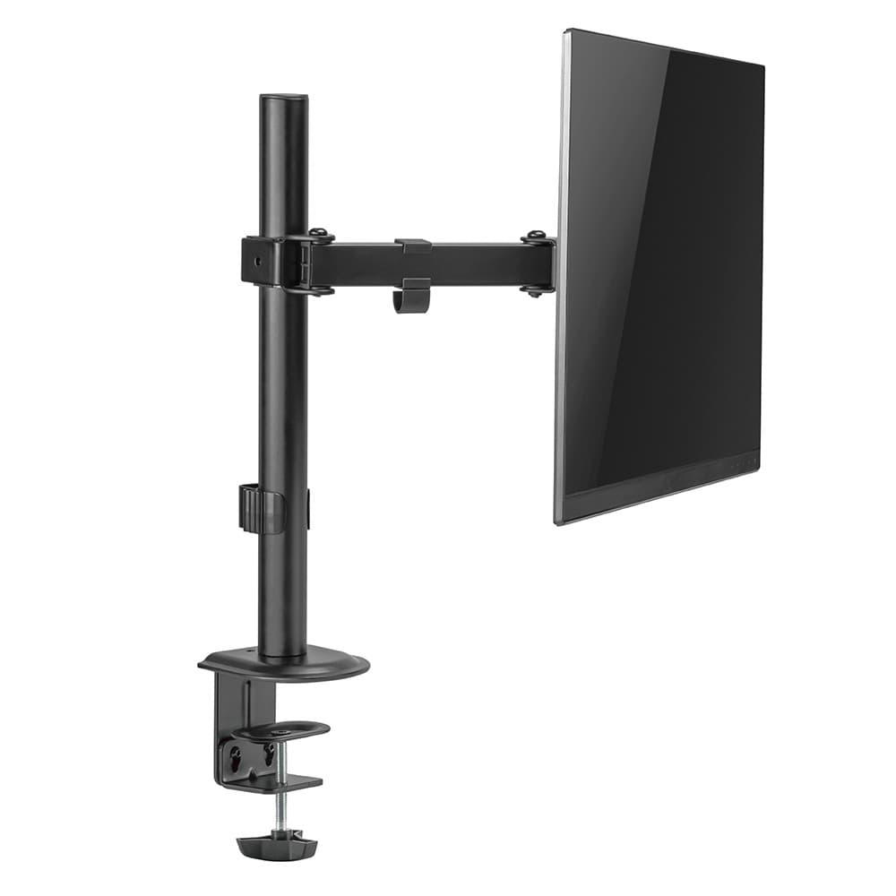 Suporte Monitor Life Grampo Passa-Fio VESA 17-32 9kg Preto