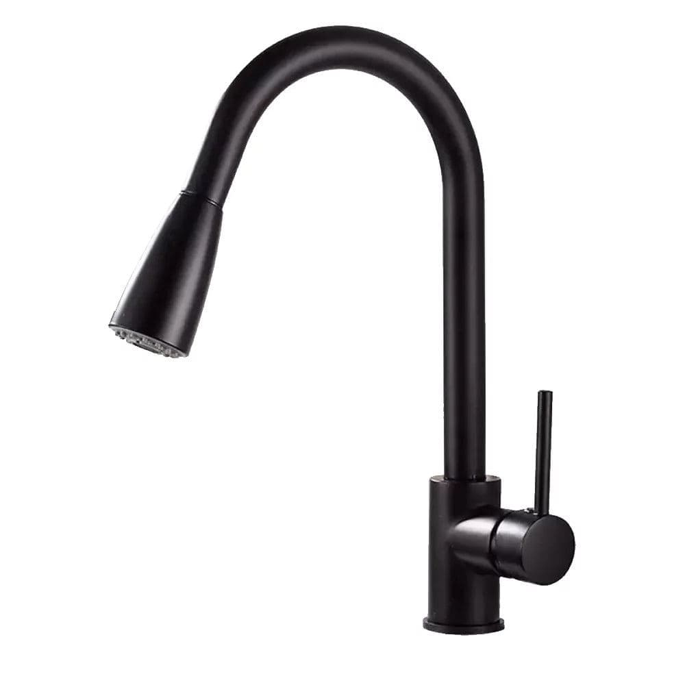 Torneira para Cozinha Gourmet em Aço Misturador Monocomando Extensível