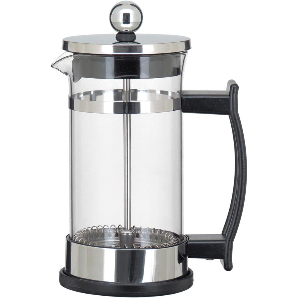 Cafeteira Francesa Vidro Borossilicato 350ml Transparente Home&Co Prensa Café Coador Êmbolo