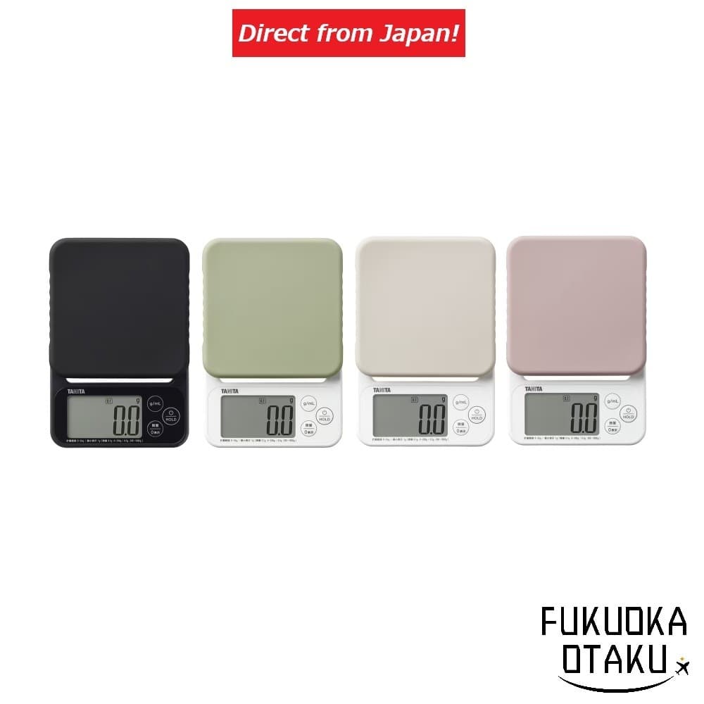 TANITA Balança Digital de Cozinha KJ-222 Precisão 0.1g Capacidade 2kg【Direto do Japão】