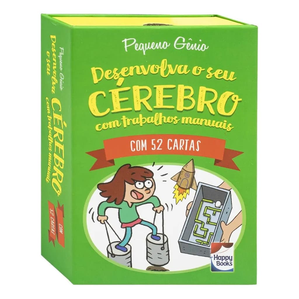 LIVRO PEQUENO GENIO: DESENVOLVA O SEU CEREBRO INFANTIL