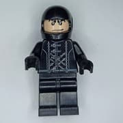 Lego Minifigure Gray Ghost - Speed Racer